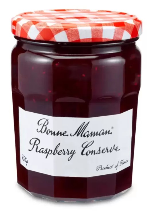 Bonne Maman Raspberry Conserve, 750g